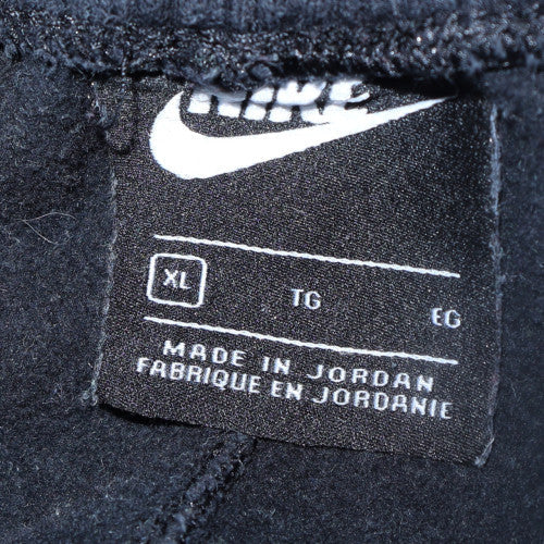 Nike Men's Black XL Sweatpants Fleece Tapered Fit