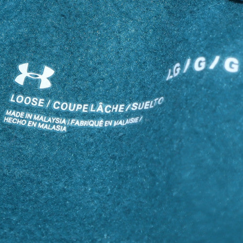 Under Armour Men's Blue Fleece Sweatpants L Relaxed Fit