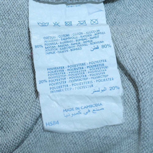 Champion Men's Grey Full Zip Hoodie M Regular Fit
