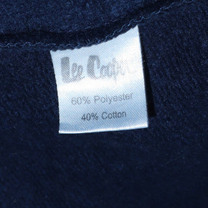 Additional view of Lee Cooper Men's Blue Pullover Hoodie S Regular Fit Fleece