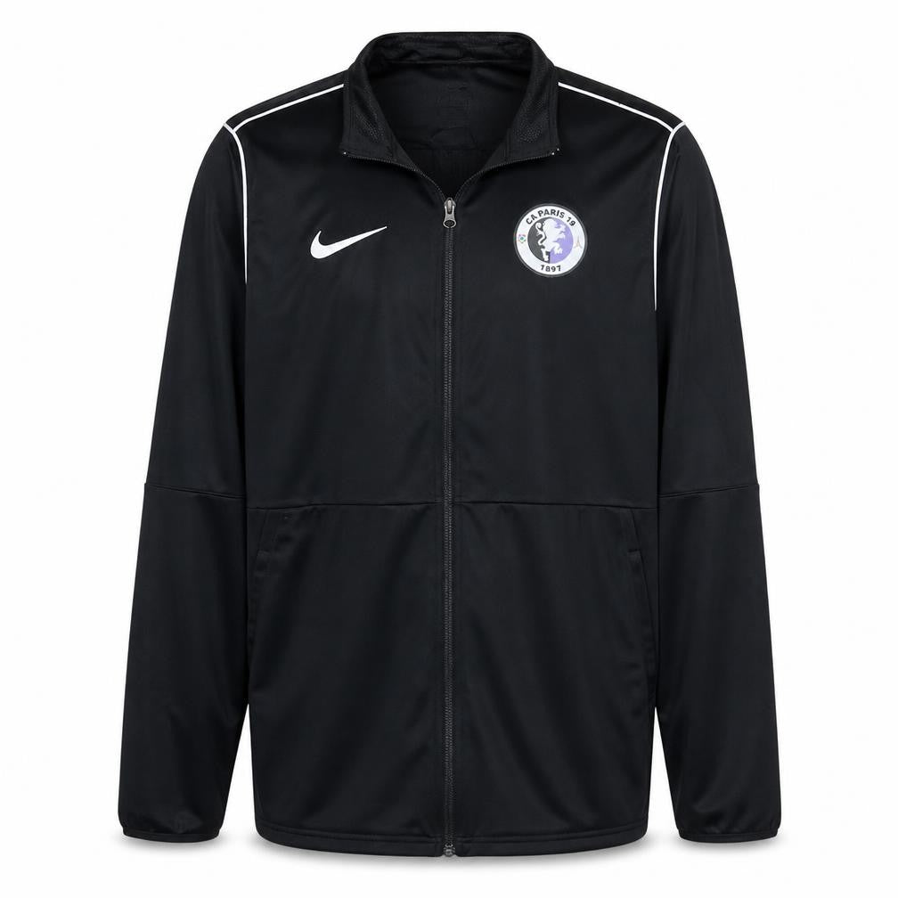 Nike Men’s Black Dri-Fit Full Zip Sweatshirt XL Football Training Top