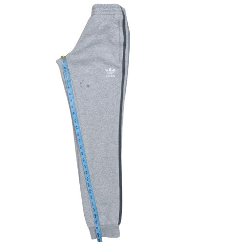 Adidas Men’s Grey XS Jogger Sweatpants with Logo Detail