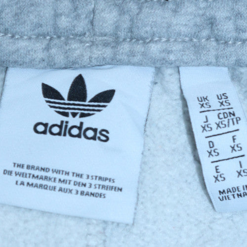 Adidas Men’s Grey XS Jogger Sweatpants with Logo Detail