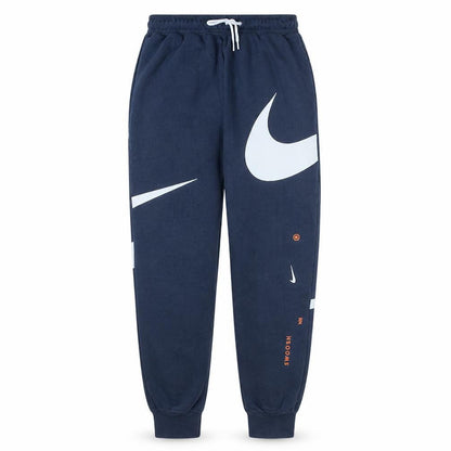 Nike Men's Blue Logo Sweatpants Size S Regular Fit