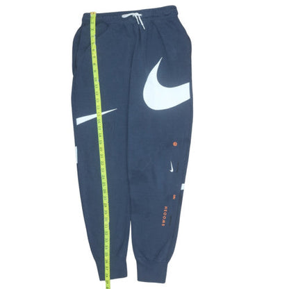 Nike Men's Blue Logo Sweatpants Size S Regular Fit