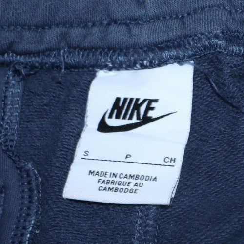Nike Men's Blue Logo Sweatpants Size S Regular Fit
