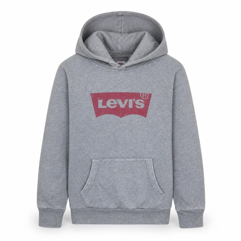 Levi's Men's Grey Pullover Hoodie M Regular Fit Classic Logo