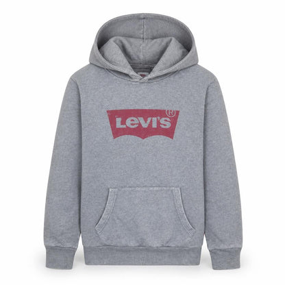 Levi's Men's Grey Pullover Hoodie M Regular Fit Classic Logo
