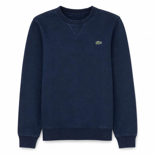 Lacoste Sport Men's Blue XS Crew Neck Pullover Sweatshirt
