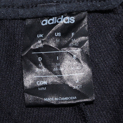 Adidas Womens Black Joggers Size M Drawstring Sweatpants