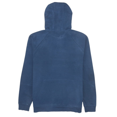 Under Armour Mens Blue Pullover Hoodie Size L Fleece Sweatshirt