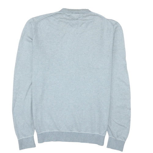 Lacoste Live Men's Grey Cotton Cashmere Crew Neck Jumper L