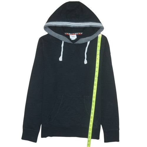 Ellesse Mens Black Pullover Hoodie Size S Regular Fit Hooded Sweatshirt