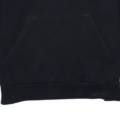 Additional view of Adidas boys’ black pullover hoodie, size 15-16, years cotton blend
