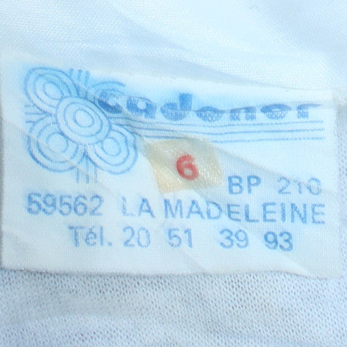 Cadence Men's Blue White Retro Windbreaker Jacket M