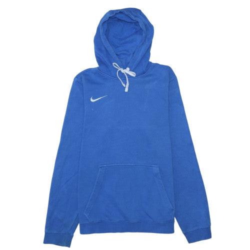 Nike Men's Blue Pullover Hoodie Size S Sports Fleece Sweatshirt