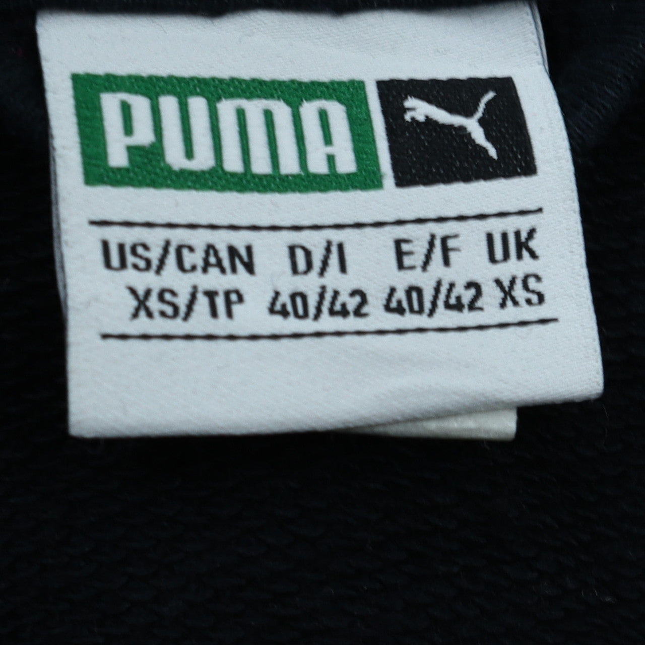 Puma Men's Blue Full Zip Hoodie XS Regular Fit Fleece