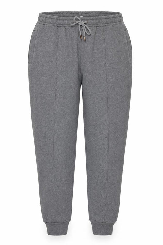 Thought Womens Grey Cotton Blend Jogger Trousers Size 10