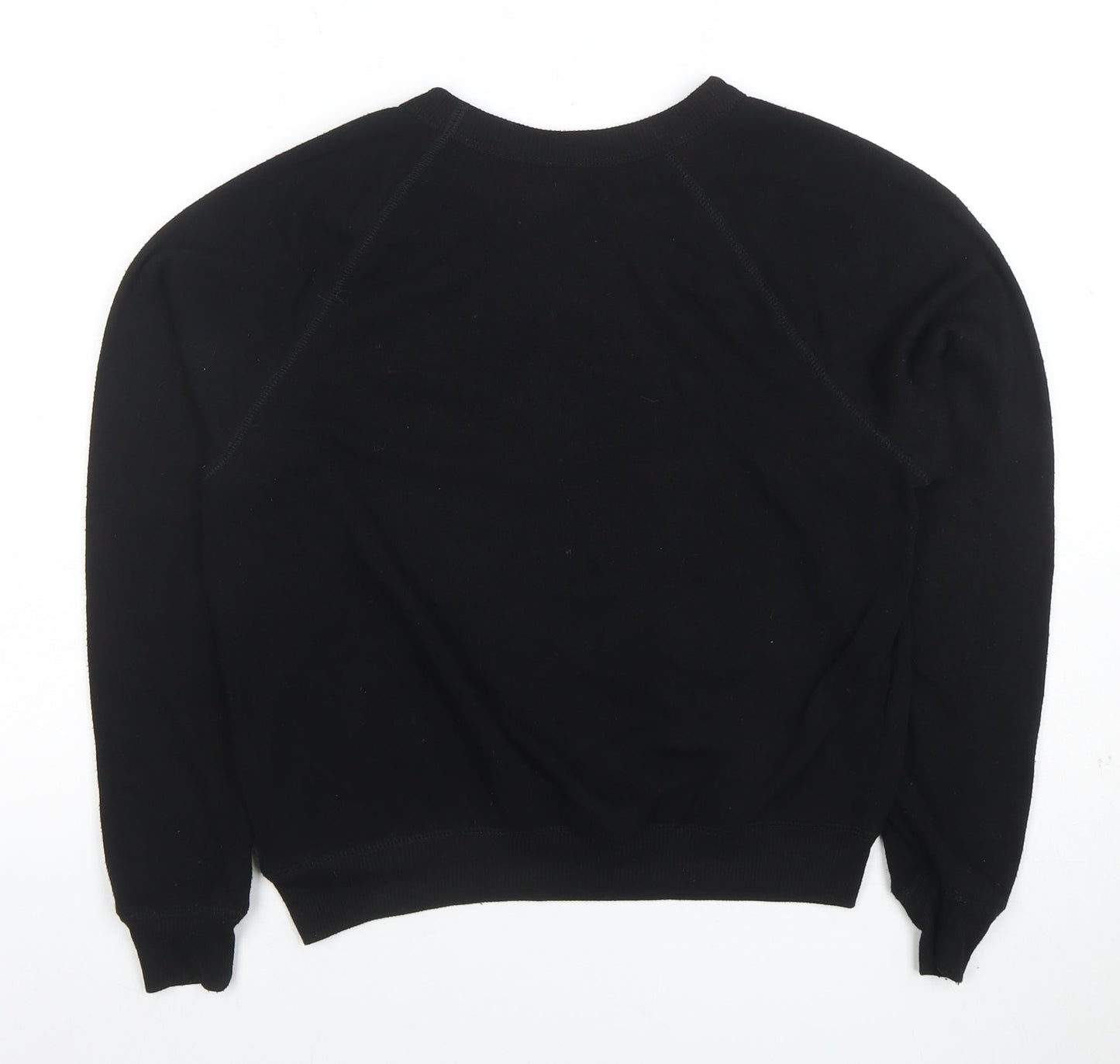 Disney Women Black XS Mickey Mouse Pullover Sweatshirt