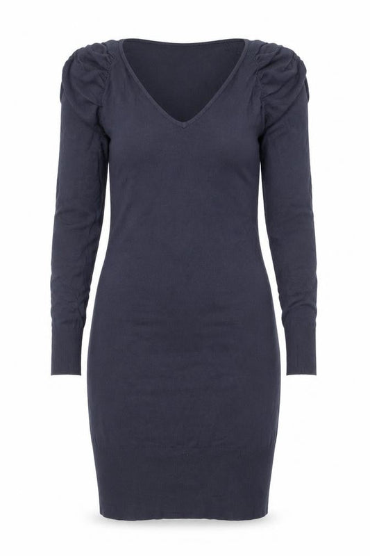 Class Tricot Women Black Viscose Knit Bodycon Dress Size S
