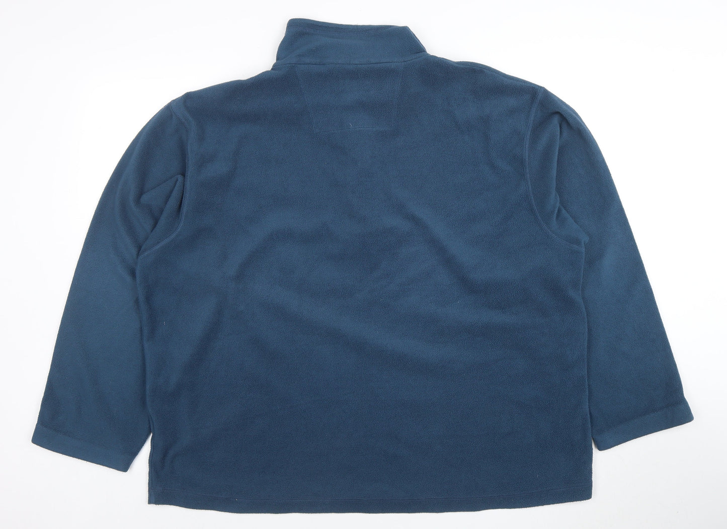 Regatta Mens Blue 2XL Fleece Pullover Sweatshirt Outdoor Zip