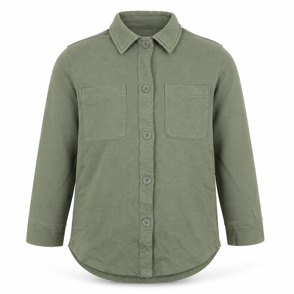 ANYDAY John Lewis Men’s Green Cotton Blend Button Jacket S