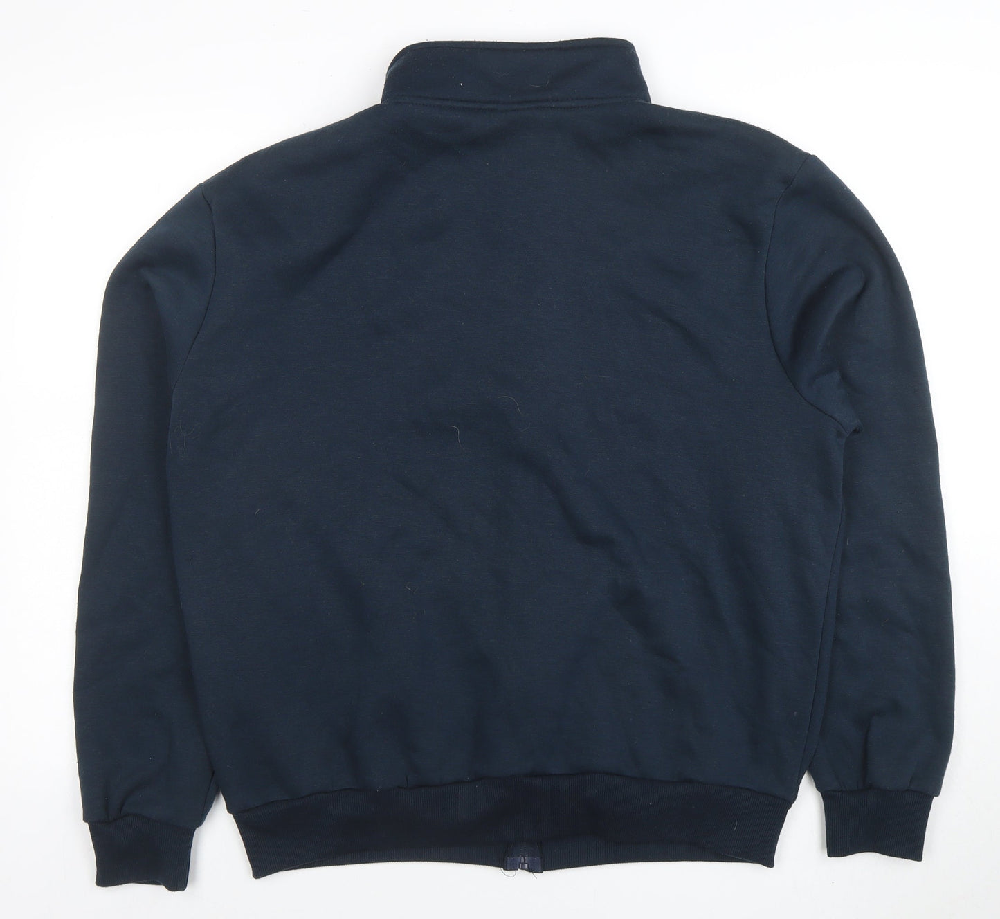 Lee Cooper Men’s Blue Full Zip Sweatshirt L Regular Fit