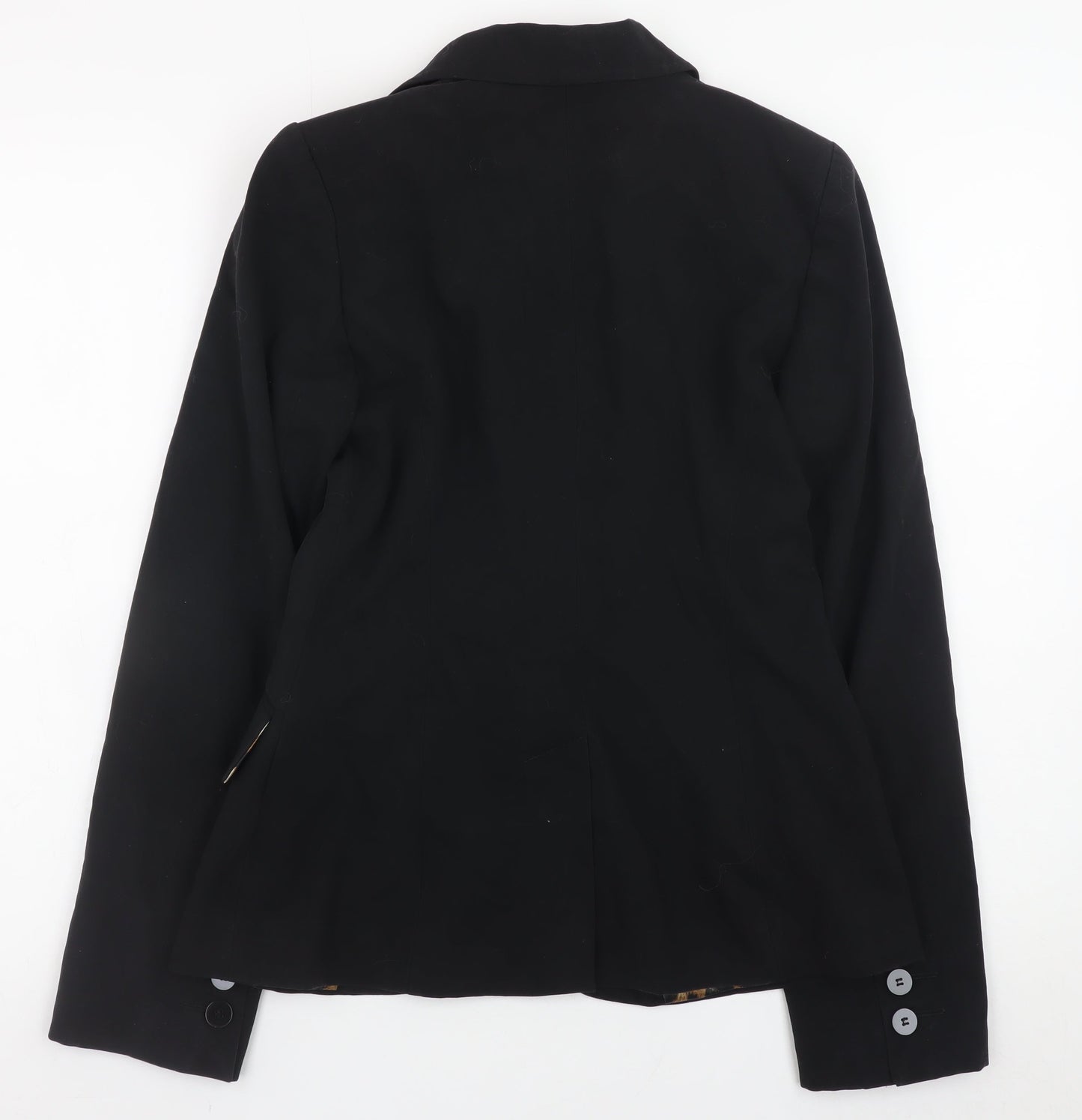 Dorothy Perkins Women’s Black Blazer Size 10 Regular Fit Lined Work Jacket