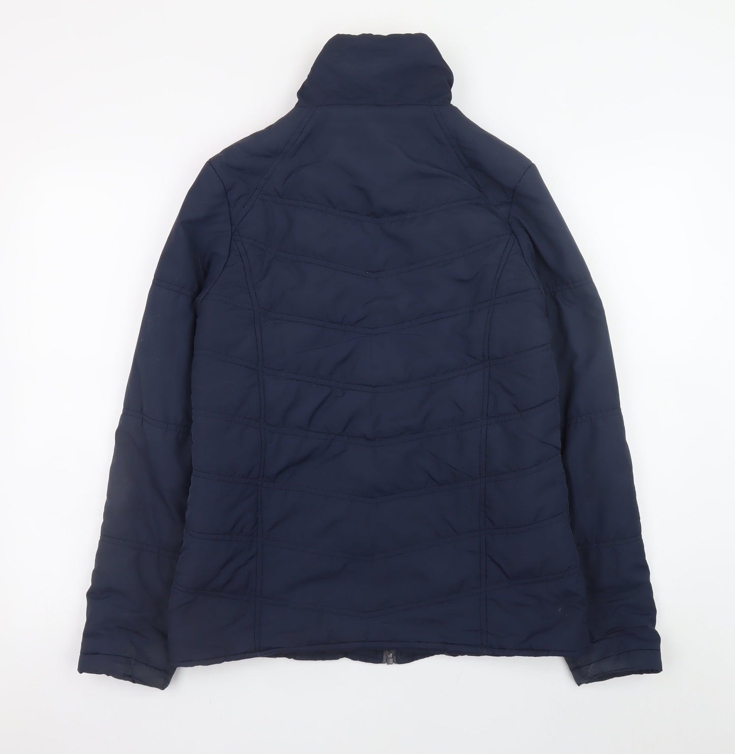 Betty Kay London Men's Blue Puffer Jacket S Quilted Lined Winter Coat