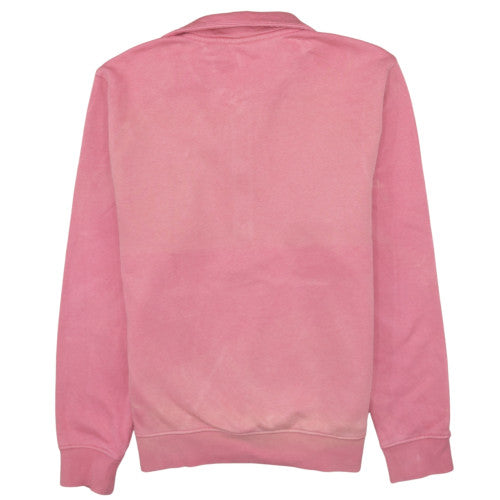 Nike Womens Pink XS 1/2 Zip Pullover Sweatshirt Fleece Lined