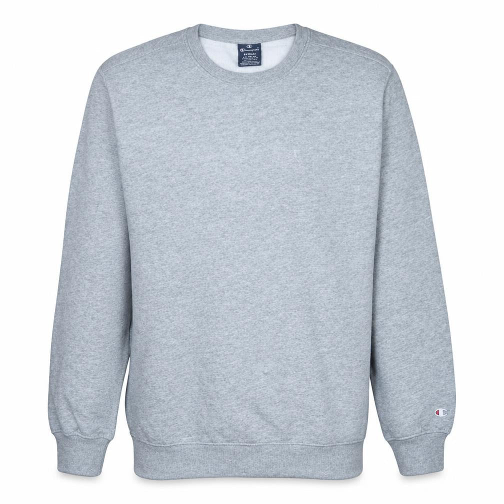 Champion Men's Grey Medium Crew Neck Pullover Sweatshirt