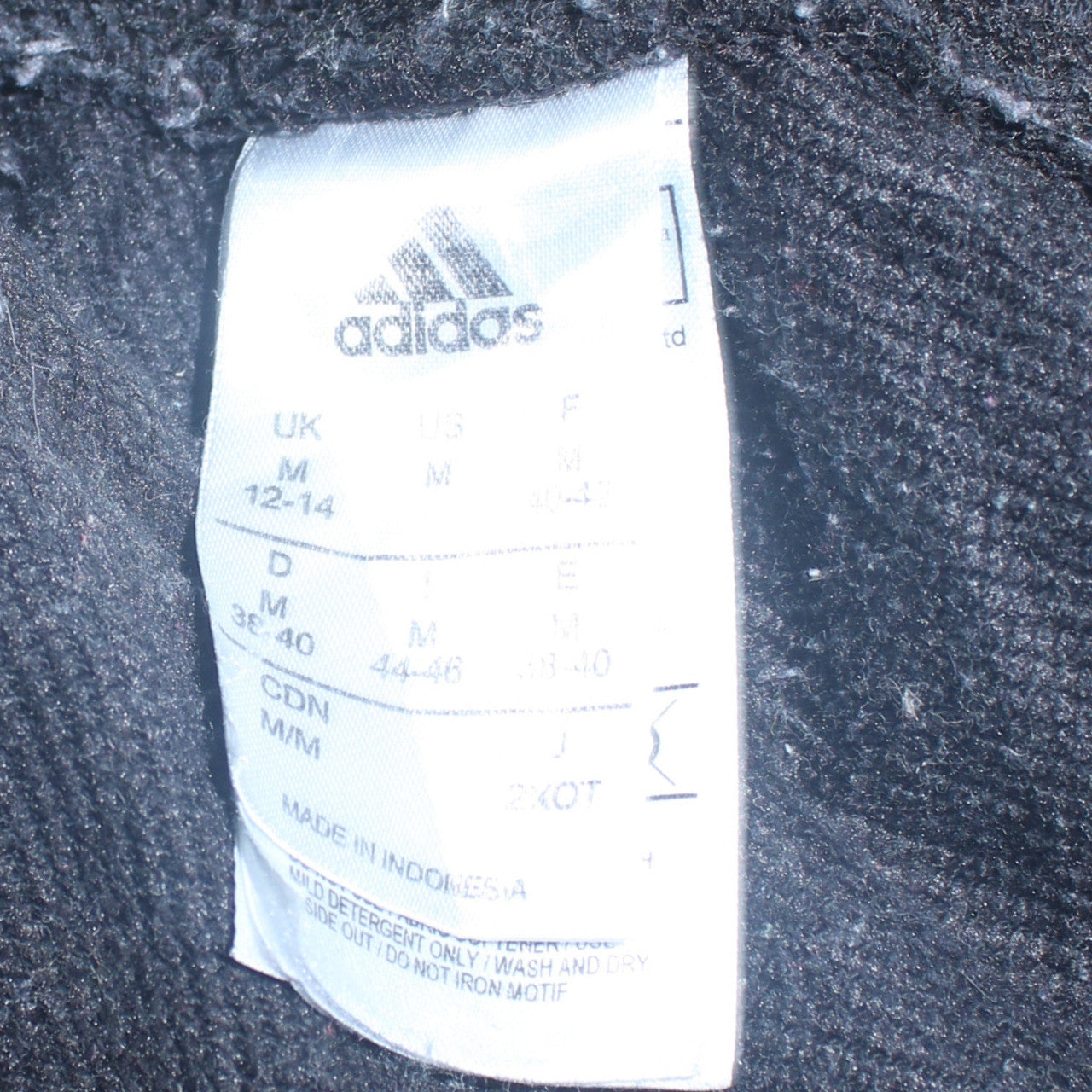 adidas Womens Black Jogger Trousers Size 12-14 Sports Casual