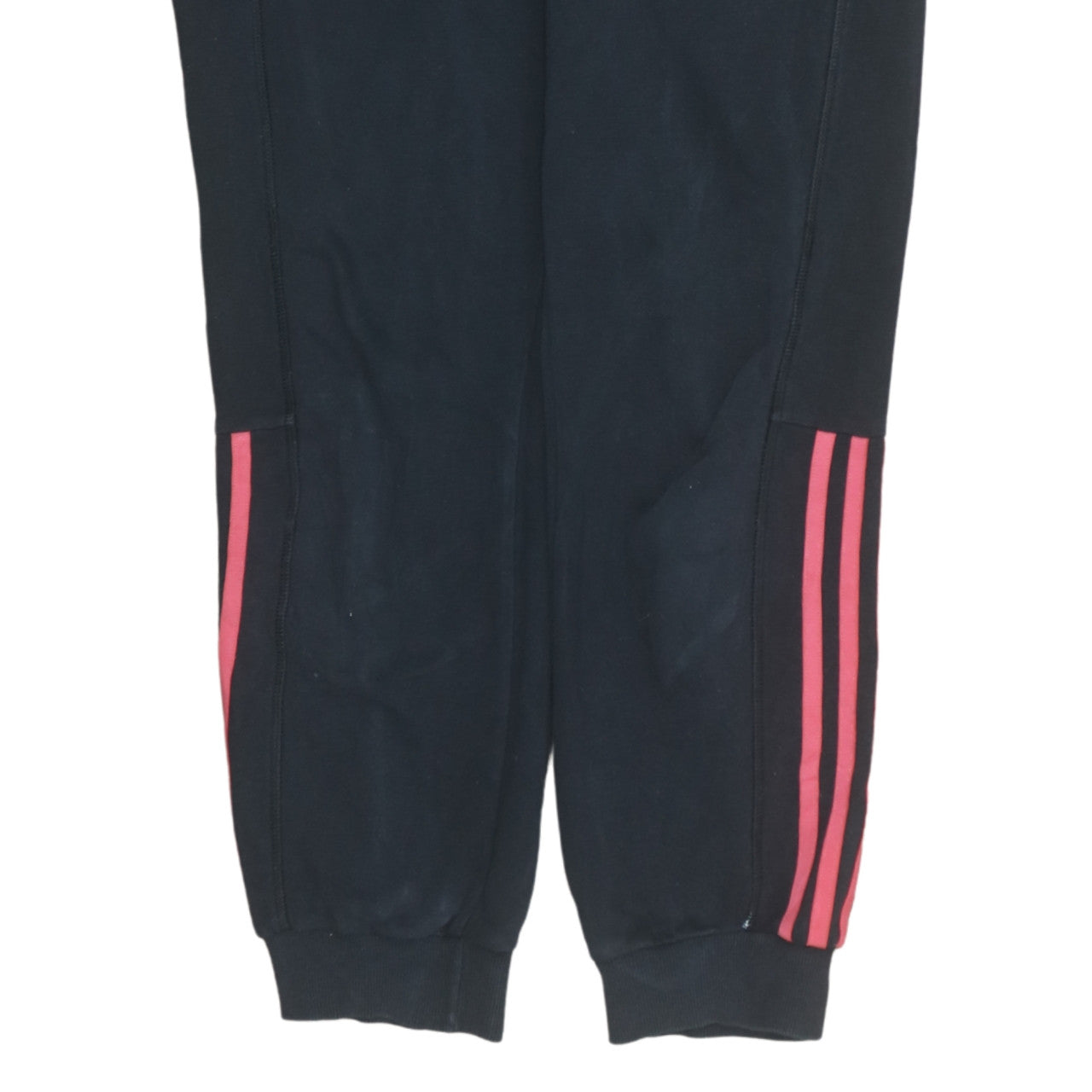 adidas Womens Black Jogger Trousers Size 12-14 Sports Casual