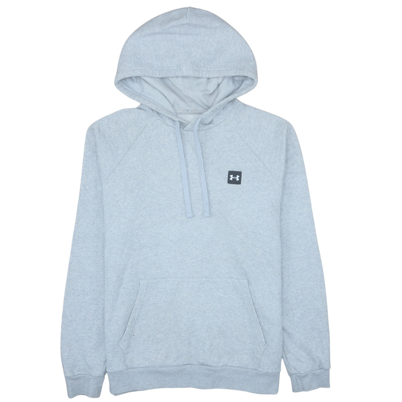 Under Armour Mens Grey Hoodie Large ColdGear Loose Fit Pullover