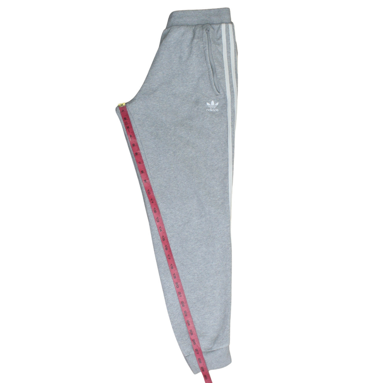 Adidas Mens Grey Jogger Trousers Size M Casual Sportswear