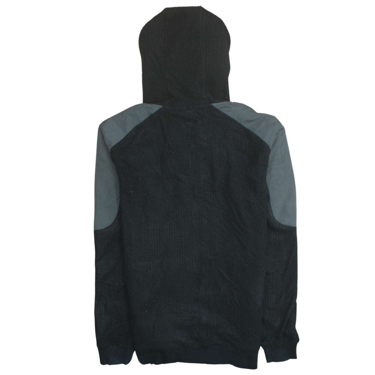Weird Fish Men's Black Full Zip Hoodie Size M Outdoor Fleece