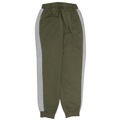 Additional front view of Puma Men's Green Regular Fit Sweatpants with Logo M