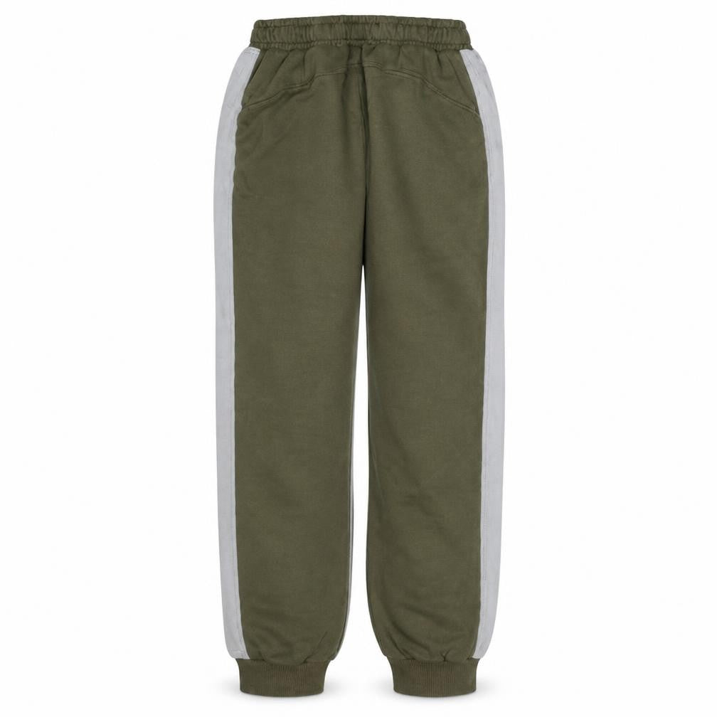 Puma Men's Green Regular Fit Sweatpants with Logo M