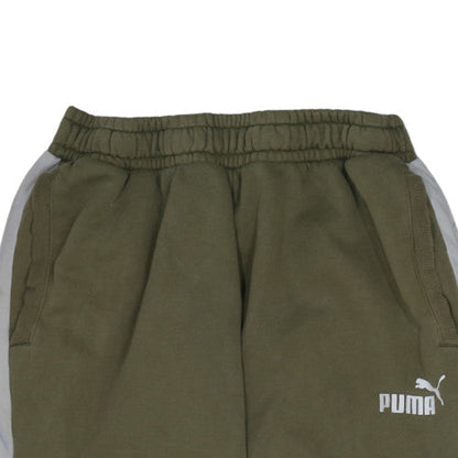 Additional view of Puma Men's Green Regular Fit Sweatpants with Logo M
