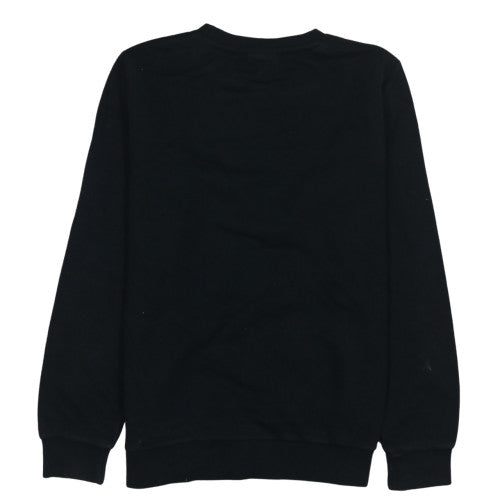 Ellesse Girls Black Gold Logo Pullover Sweatshirt 13-14 Years