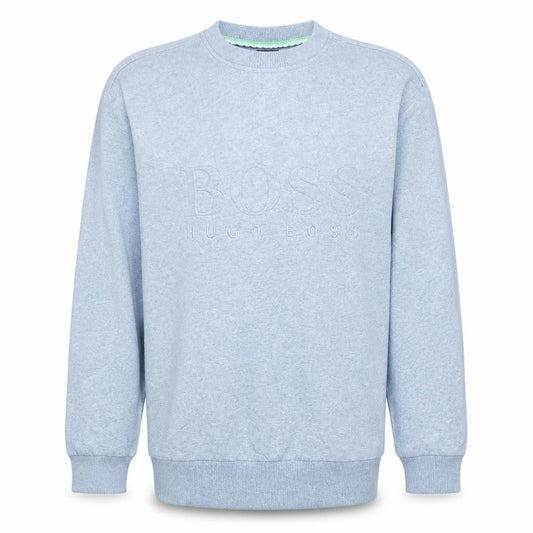 Hugo Boss Men's Grey Crew Neck Logo Sweatshirt Size M Pullover