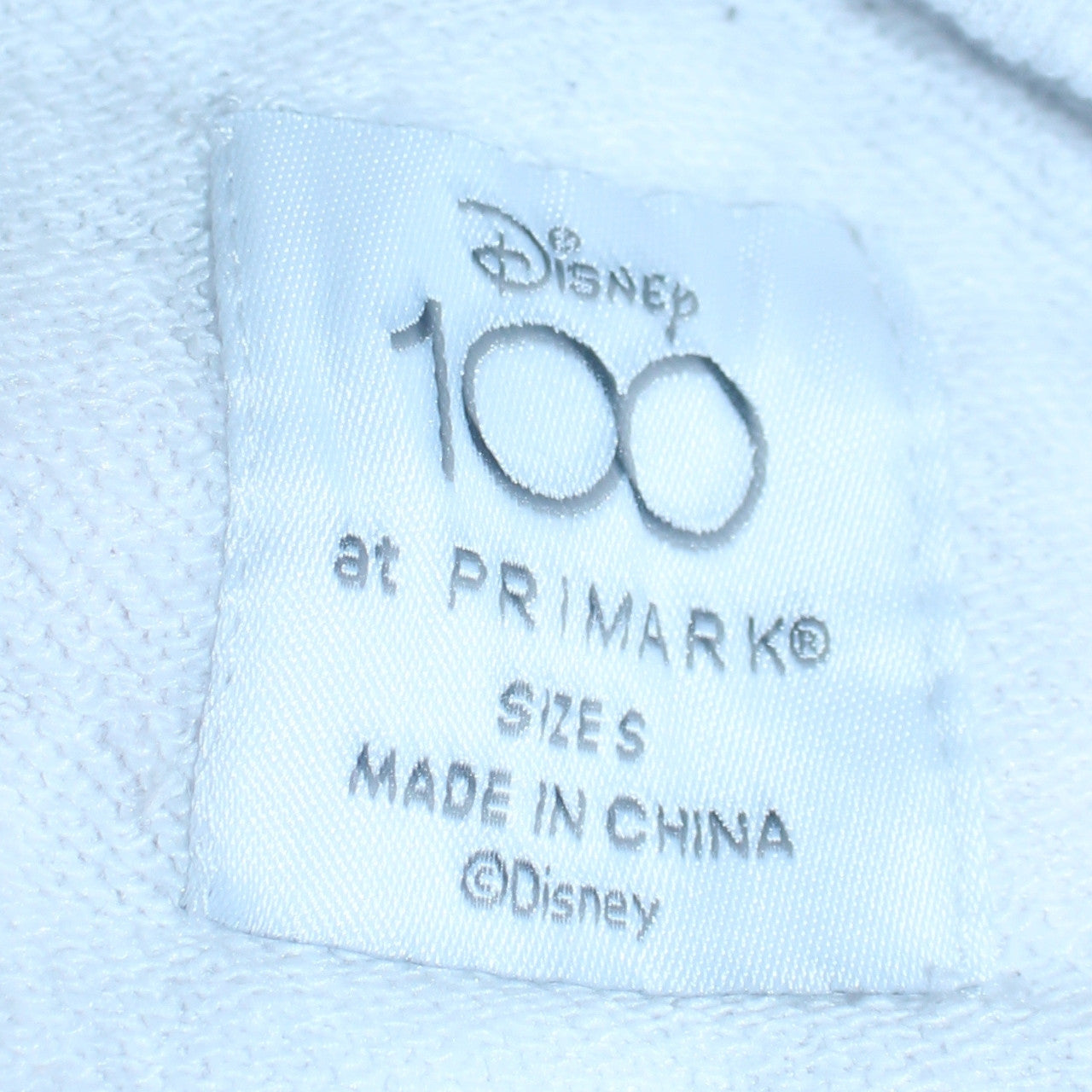 Disney Primark Women Grey Sweatshirt Mickey & Friends Size S