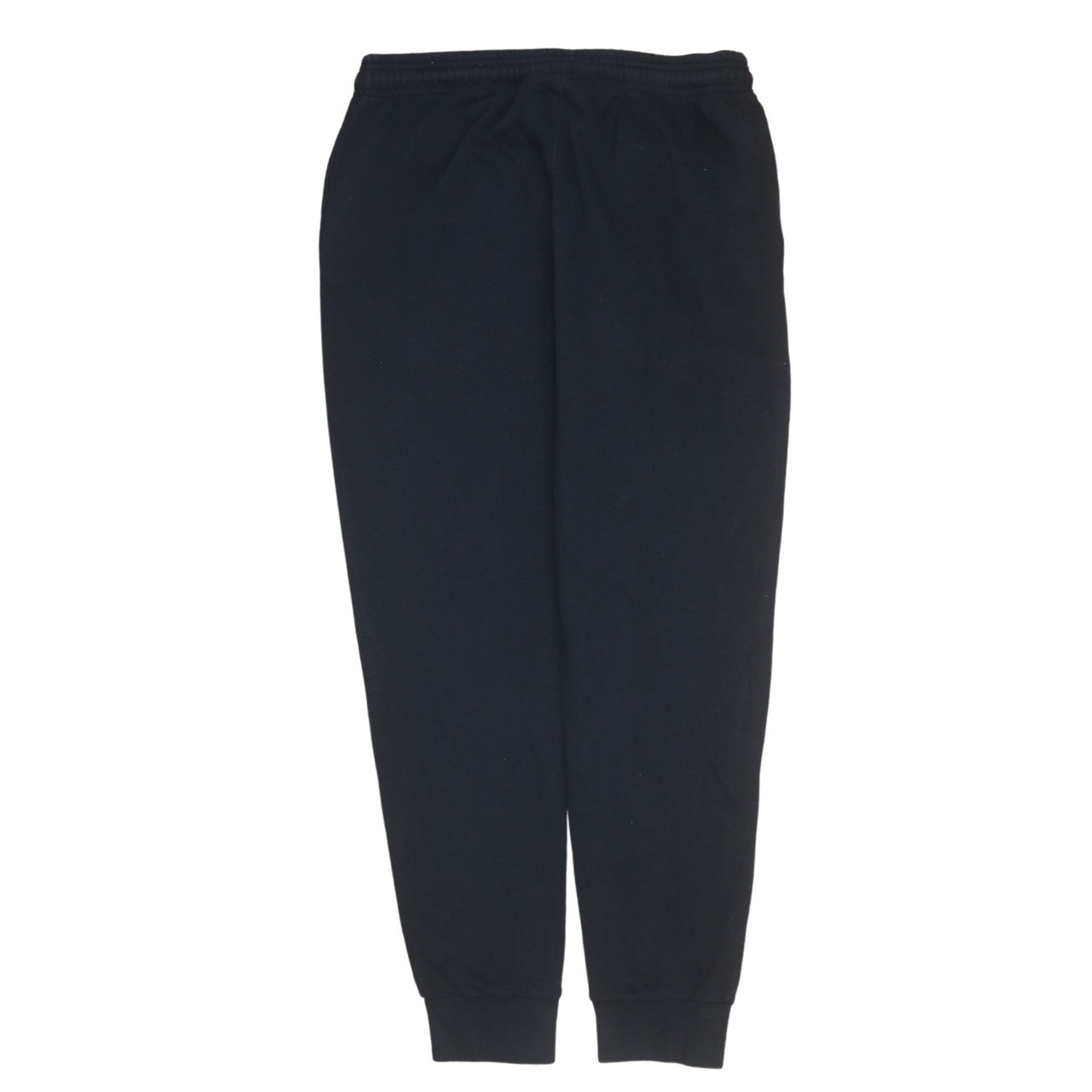 Champion Men's Black Jogger Trousers L Logo Cuffed Sweatpants