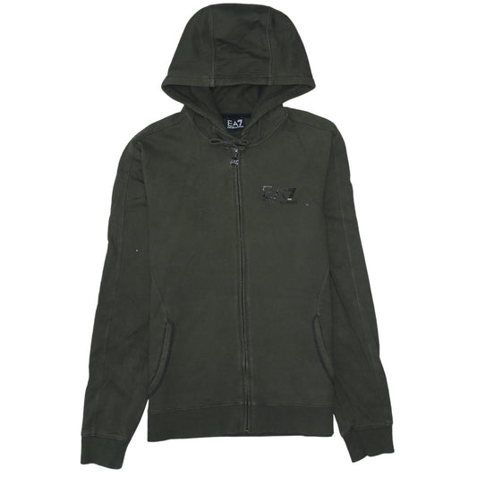 Emporio Armani EA7 Men's Green Full Zip Hoodie Size S