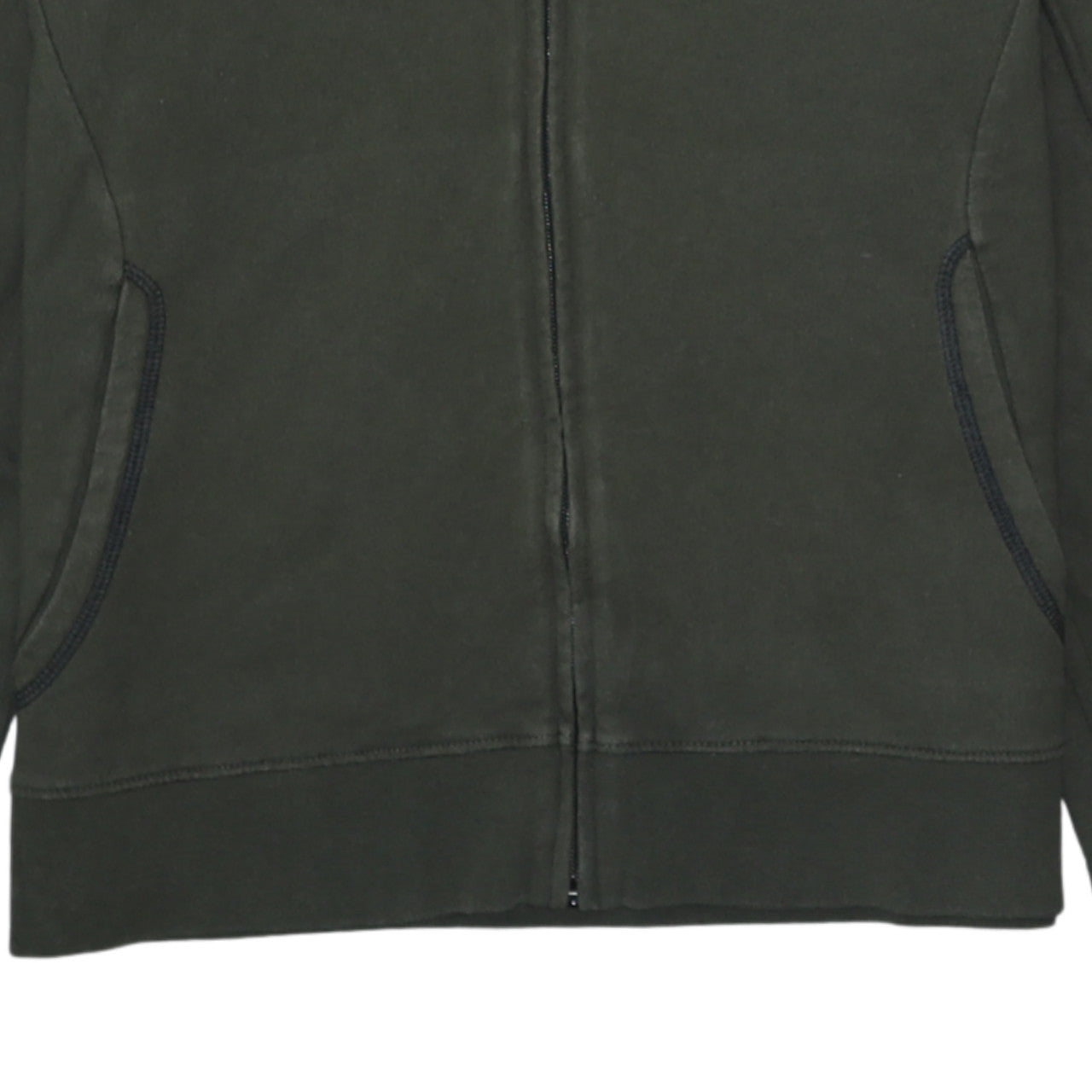 Emporio Armani EA7 Men's Green Full Zip Hoodie Size S