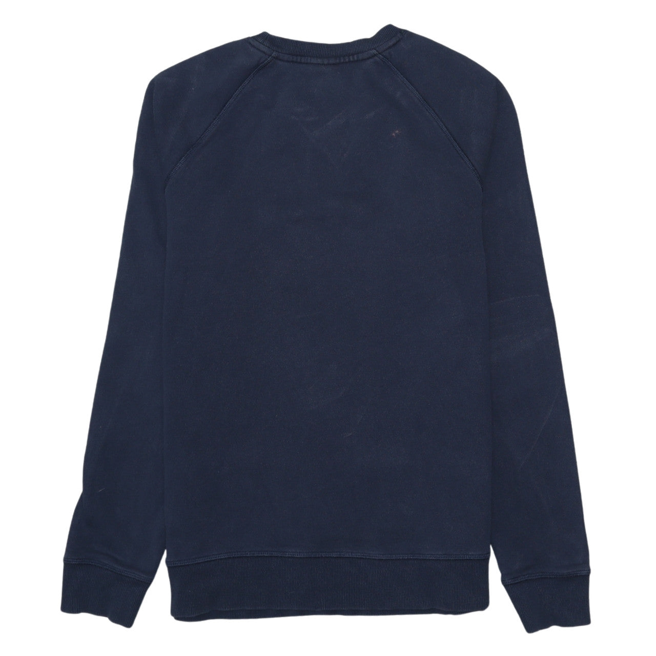 Hugo Boss Men's Blue Crew Neck Long Sleeve Cotton Sweatshirt S