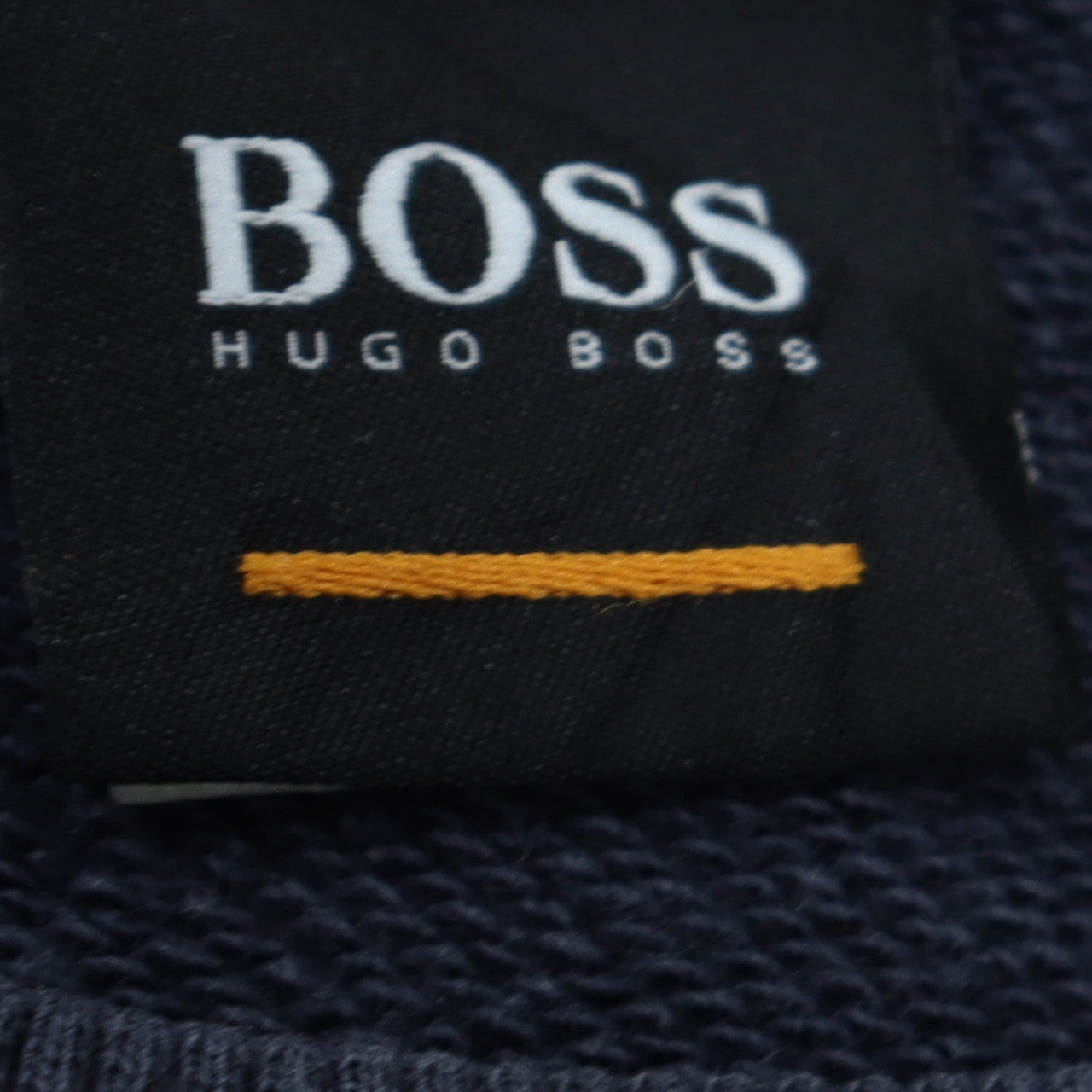 Hugo Boss Men's Blue Crew Neck Long Sleeve Cotton Sweatshirt S
