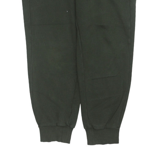 Puma Men's Green Fleece Joggers M Regular Fit Casual Trousers