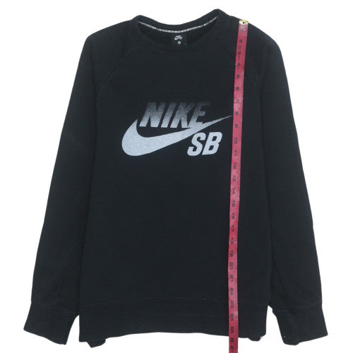 Nike SB Men's Black Cotton Pullover Sweatshirt M Regular Fit