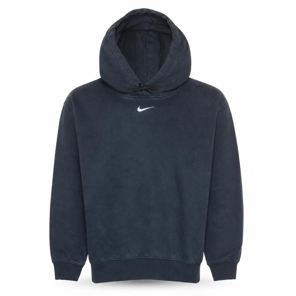 Nike Men's Black Pullover Hoodie Small Logo Fleece Sweatshirt